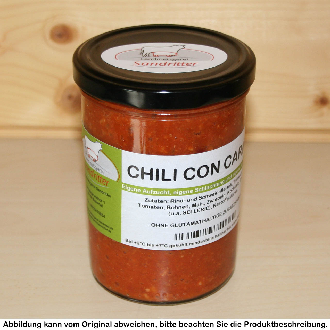Chili con Carne im Glas