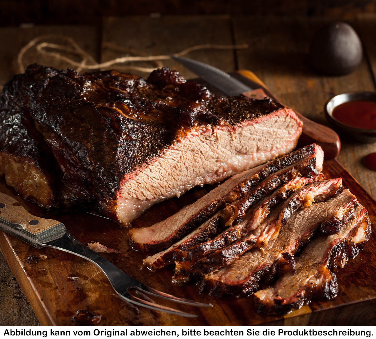 Beef Brisket vom Deutsch Angus Rind, vakuumiert