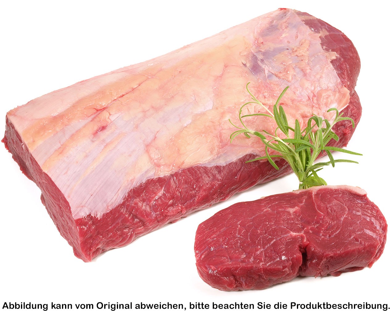 Rumpsteak vom Deutsch Angus Rind (1 Stück vakuumiert)